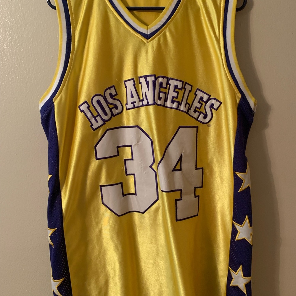 Vintage Lakers jersey #34 Shaquille O’Niel